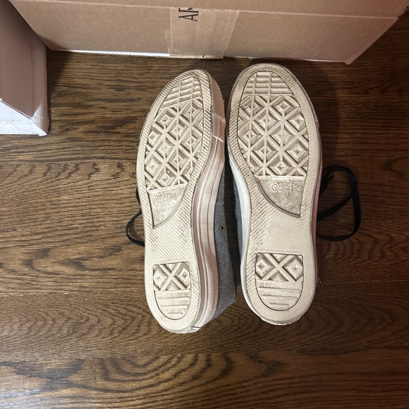 Converse Gray Wool High Tops - Picture 5 of 5